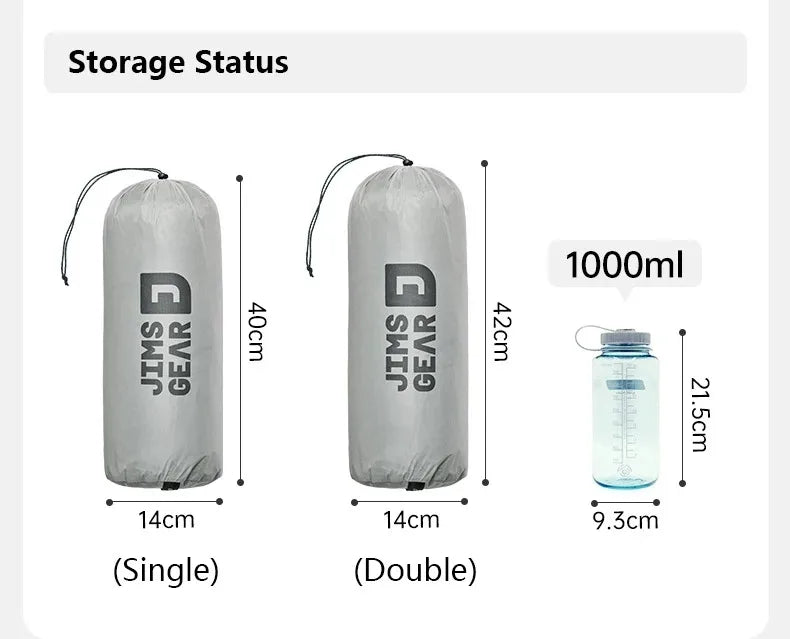 Naturehike Tunnel 1 2 Person Camping Tent Outdoor Tent For Camping Biking Hiking Muntaineering Waterproof 15D Nylon Material