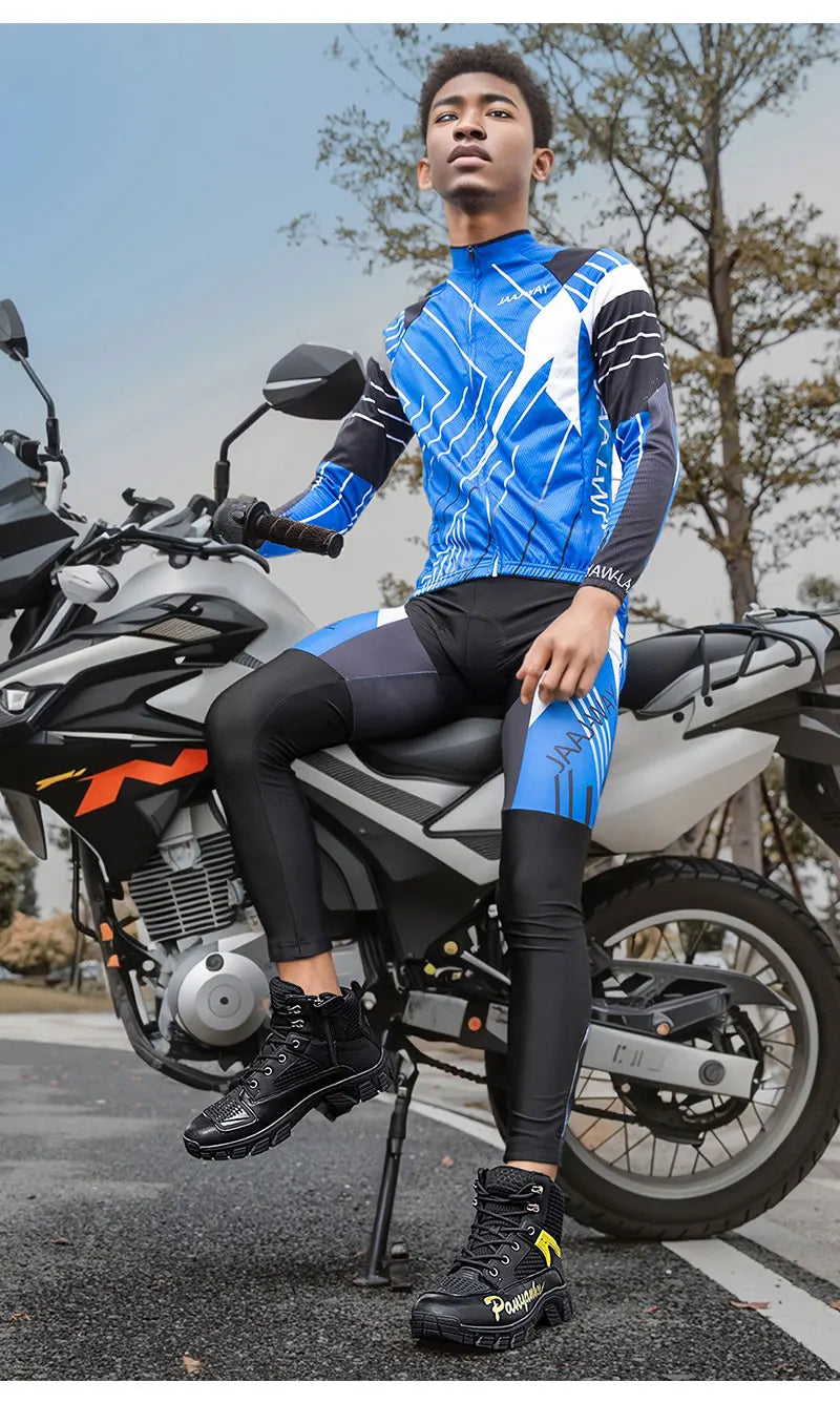 Motorcycle Boots for Man 2025 New Breathable Motocross Riding Boot Men's Motos Protective Shoes Motorbike Anticollision Shoes