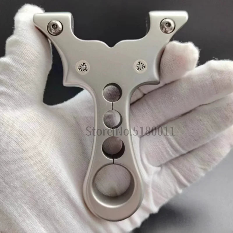 High-end TC21 Titanium Alloy High-end Hunting Slingshot Precision Shooting Competitive Outdoor Sports Catapult for Adults Games