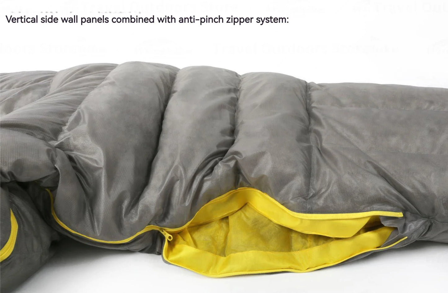 AEGISMAX Dusk Ultralight Down Sleeping Bag 4℃-2℃ 800FP Waterproof Outdoor Hiking iFlex 7D Nylon Mummy Down Tourist Sleeping Bag