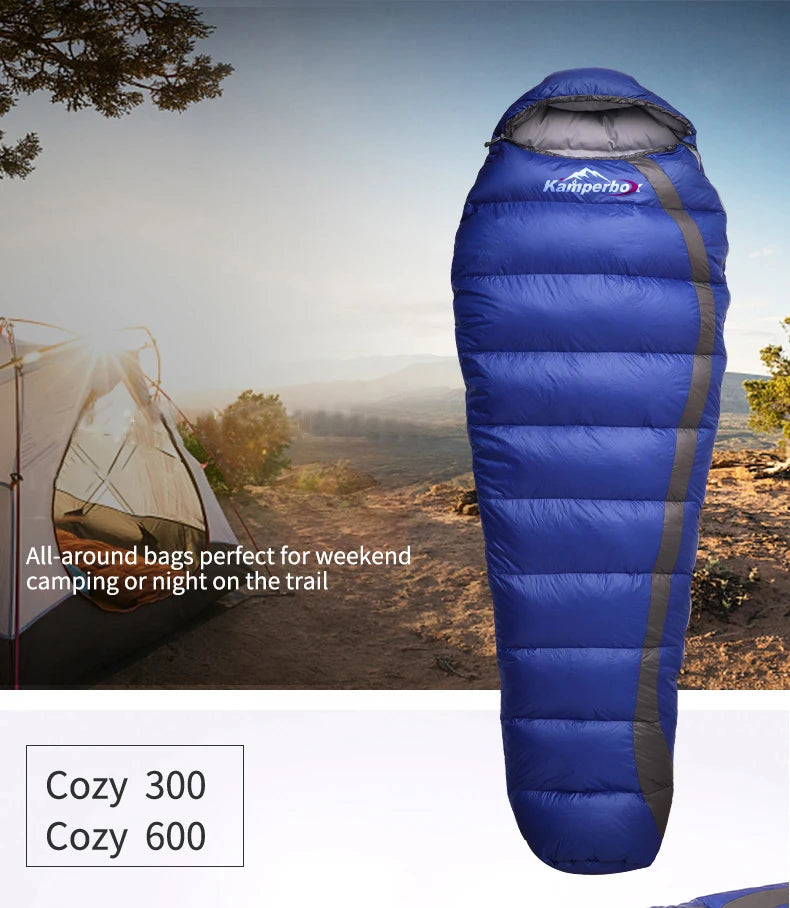 Kamperbox Ultra Light Outdoor Down Sleeping Bag Winter Camping Down Sleeping Bag
