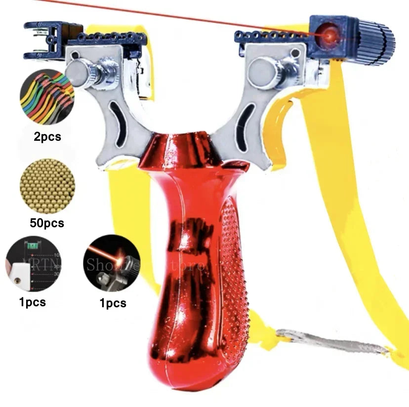 Professional Shooting Resin Slingshot Rubber Band High Power Hunting Catapult Outdoor Game Game Tool High Quality