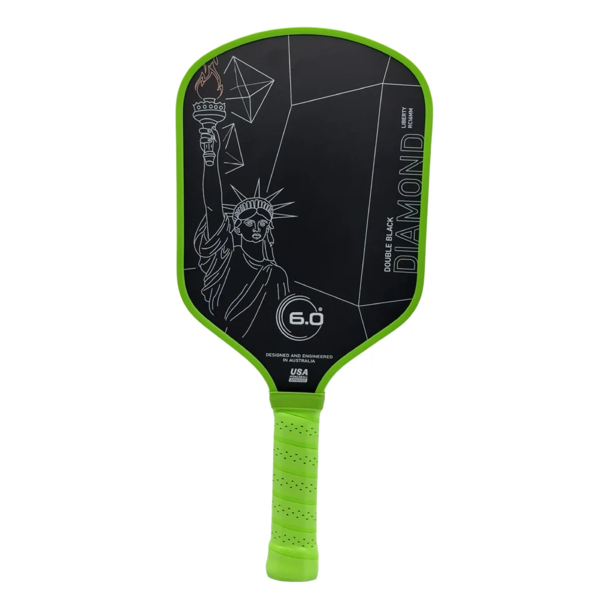 SONGYI Six Zero pickleball Racket Thermoformed T700 Double Black Diamond 16mm Professional Grade Pickleball Paddle USA Approved