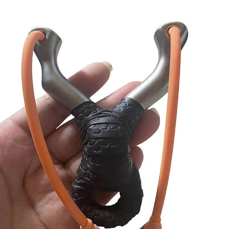 Stainless Steel Slingshot High-precision High-power Slingshot Outdoor Hunting Slingshot Practice Shooting catapult