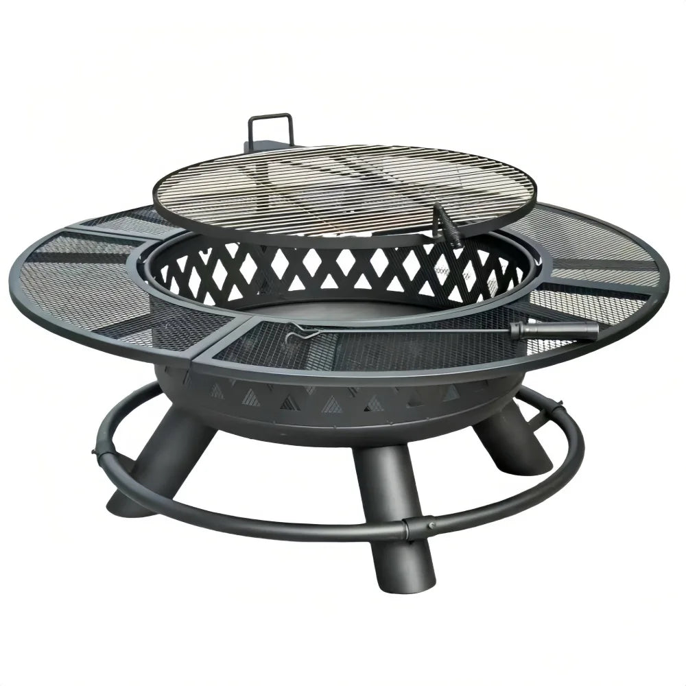 Outdoor barbecue grills, household firewood heating stoves, patio fire pits, villa bonfire pits, fire pit tables for gathering