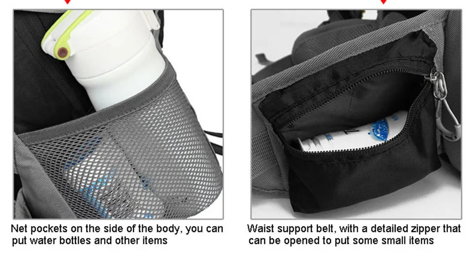 1Pcs Outdoor Sport Bag LOCAL LION 40L Backpacks Travel Bag Men Waterproof Rucksack Backpack