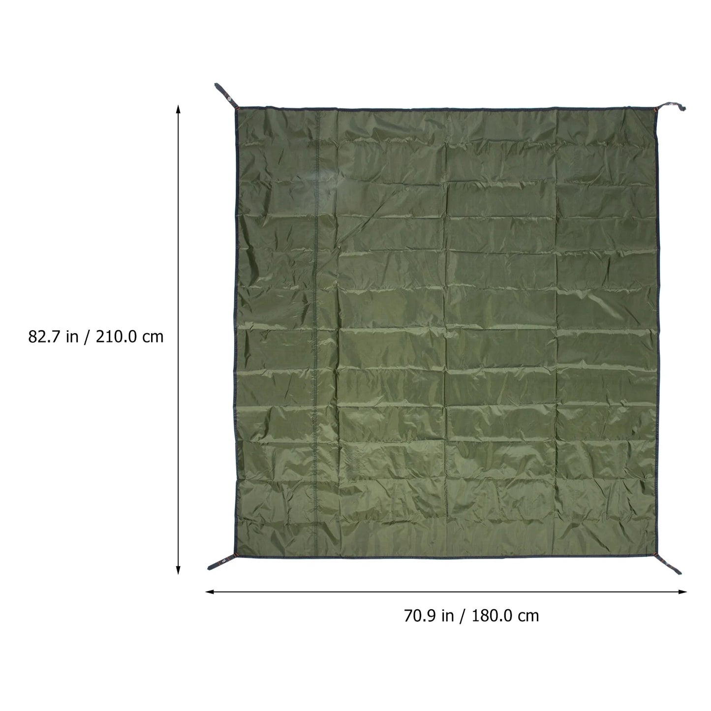 Waterproof Picnic Ground Mat Wear-Resist Tent Tarp Durable Folding Portable Outdoor Camping Ground Cloth Wear-Resist Tent Tarp