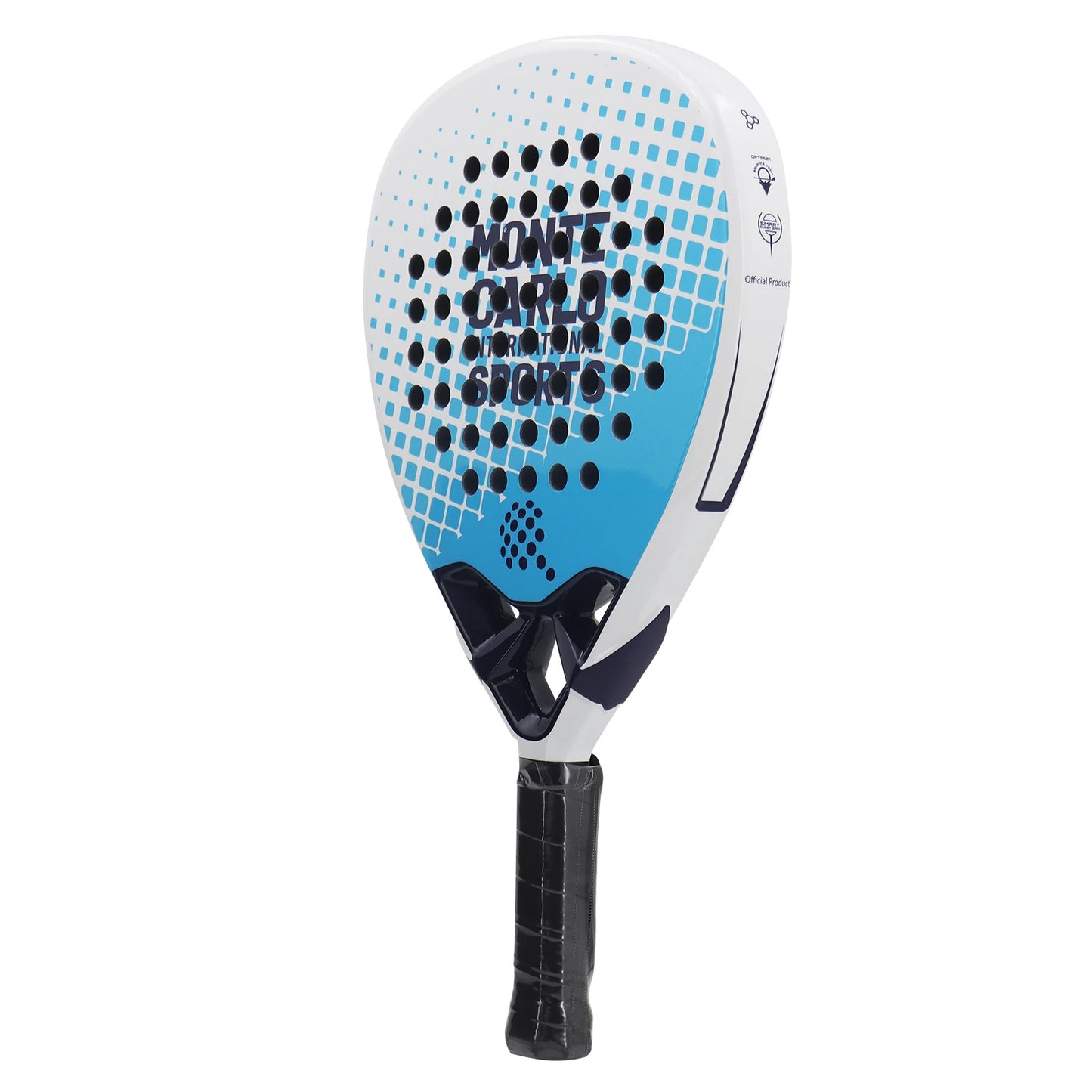 Full Carbon/3k/12k/18k/Fiberglass Padel Rackets Lightweight Surface Frosted Treatment High Quality Raquete Padel For Beginner