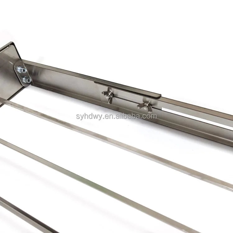 Portable Cyprus Style Top Skewers Kebab Charcoal Grill Brazilian Skewer BBQ  Grill