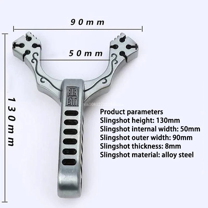 Stainless Slingshots Slingshtot for Hunting Outdoor Powerful and Precise Shooting Slingshot Spring Sling Shot Catapult