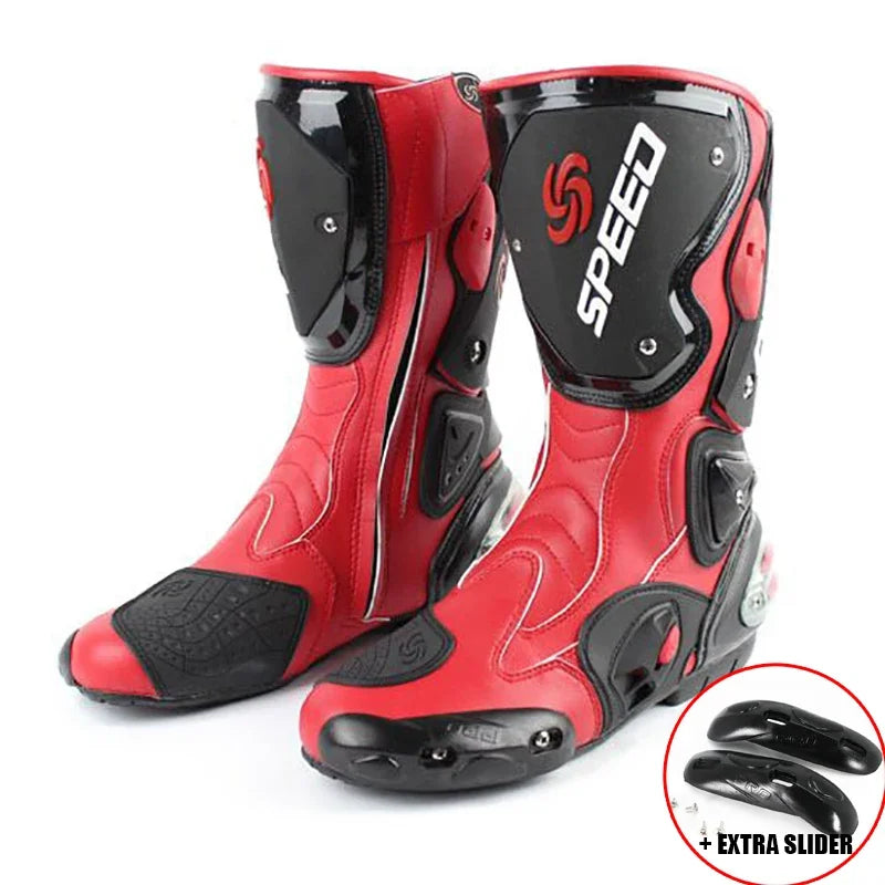 Riding Tribe Motorcycle Boots Motorcycle Riding Anti-fall Shoes Cycling Equipment Wear-resistant Men's Boots Multicolor Shoes