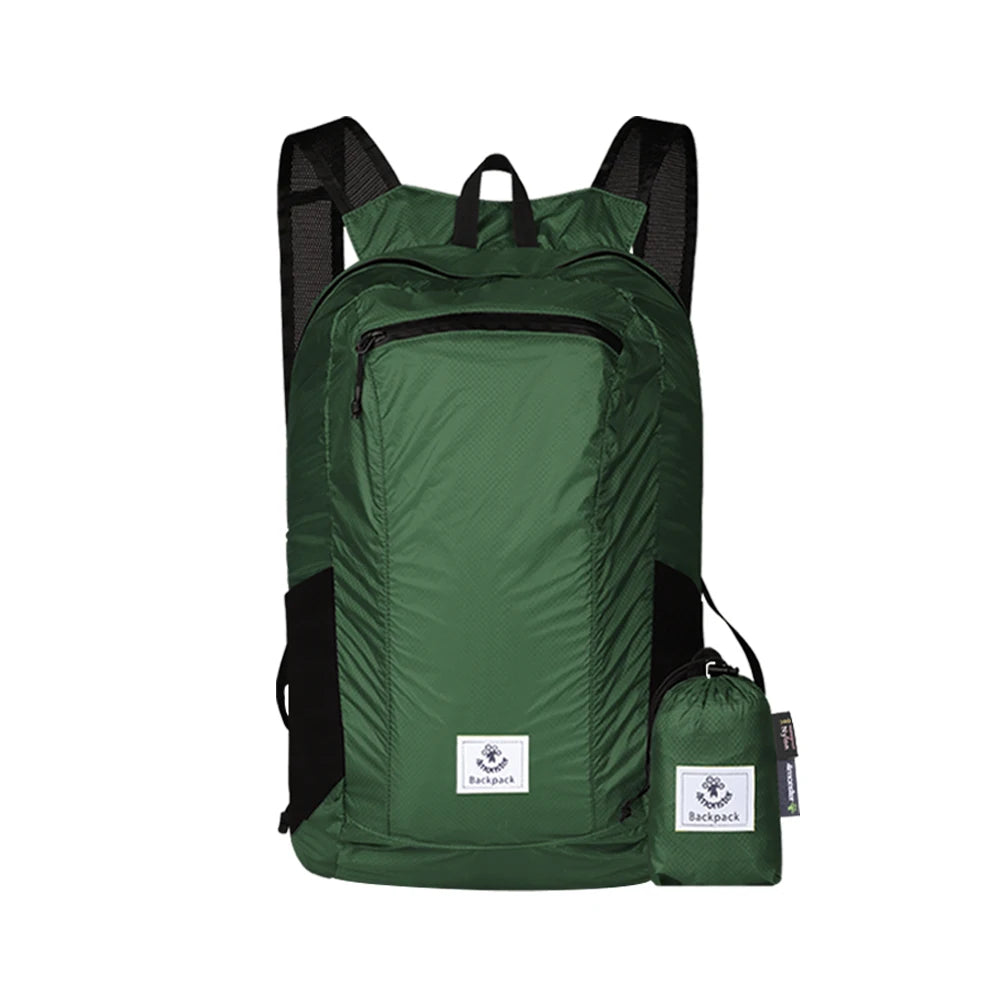 24L Water Resistant Lightweight Packable Backpack, Hiking Daypack, Travel, Camping, Riding, Outdoor,