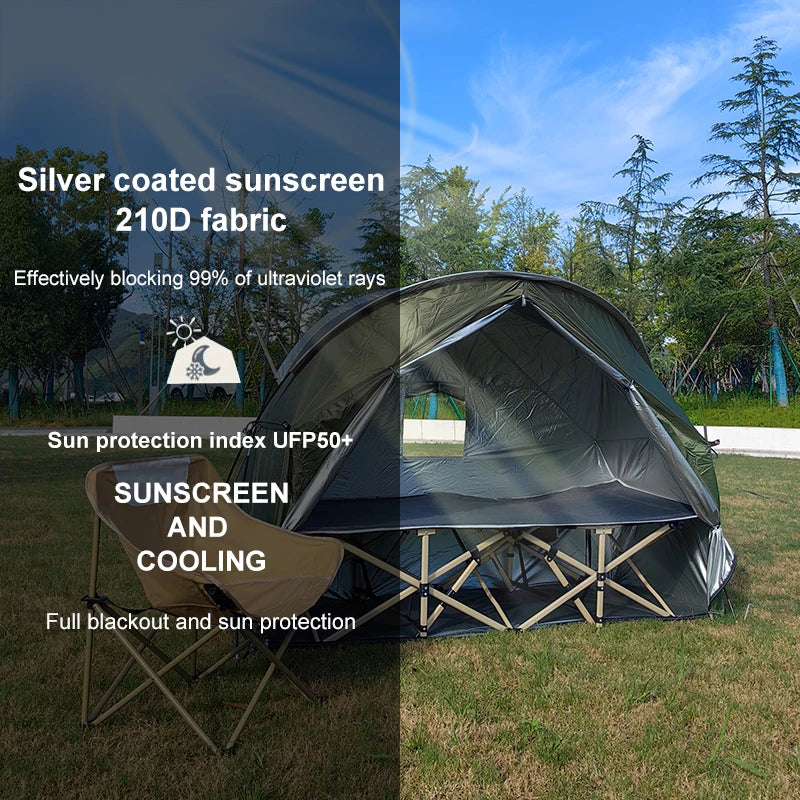 1 man tent backpacking lightweight For Hiking,Climbing,Fishing,Hunting,Outdoor Camping Tent,Portable Camping Tent,Exclude Cot