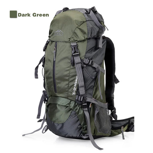 45L-60L Camping Outdoor Hiking Backpack Multi-function External Frame Climbing Bag Backpack Rucksacks Travel sports bag