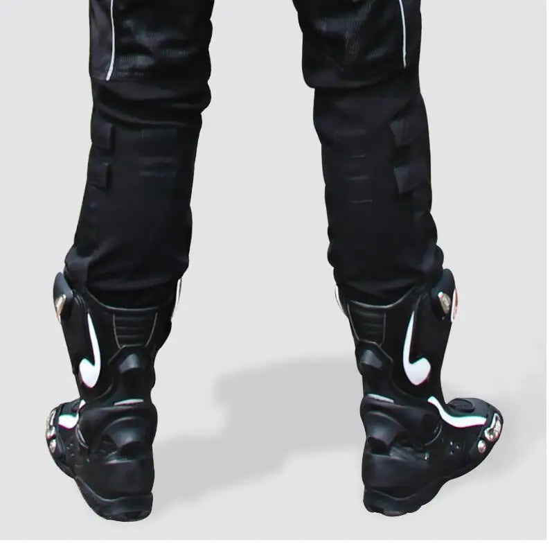 Riding Tribe Motorcycle Riding Shoes Summer Off-road Road Racing Long Boots Knight Anti-drop Motorcycle Shoes Men racing shoes