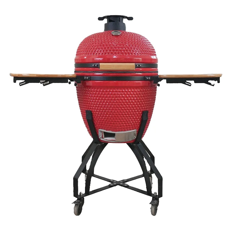 Auplex Manufacturer Hot Sale 21 Inch Kamado Outdoor BBQ Kitchen Camping Charcoal BBQ Grill
