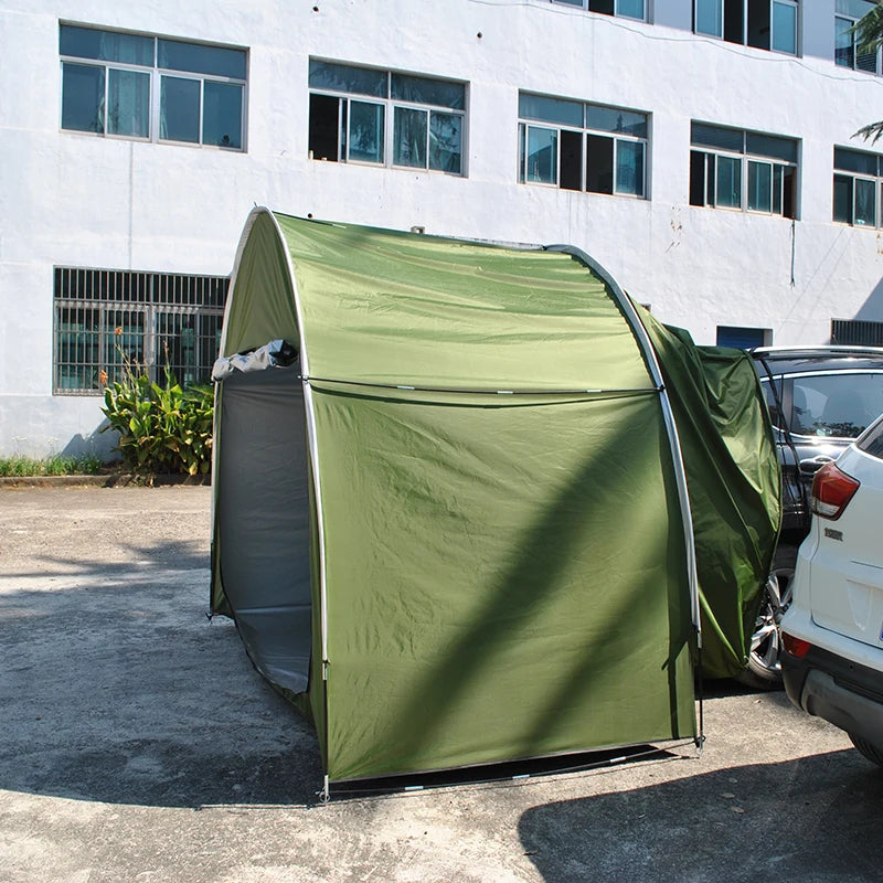 Camping Rear Hatch Tent, Tailgate Tents for back of Car, SUV Rear Tents 2-3 Person, Vehicle Tent Waterproof 4 Seasons fishing
