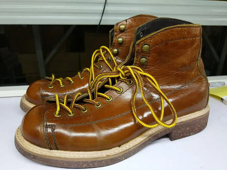 Mens British Wind Retro Boots Motorcycle Short Boots Men's Leather Boot Casual Work Shoes Men Women's Tide Chelsea Boots