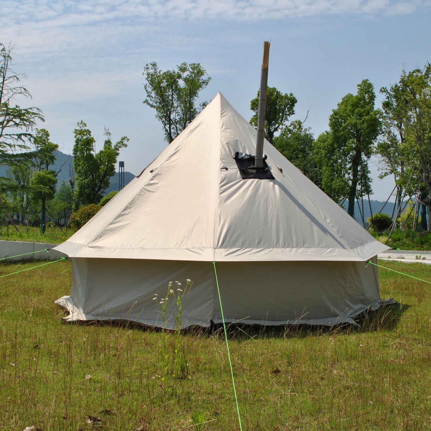 Regatta Mongolian Bell Tent - W/StoveJack, Waterproof, 4 Season Luxury Camping and Glamping Yurt Tent Outdoor