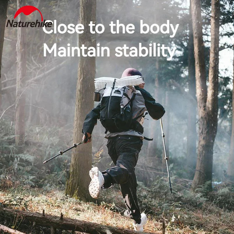 Naturehike Outdoor Backpack 30+5L Waterproof Super Light Hiking Camping Climbing Bag Ultralight Sports Shoulder Bag Breathable