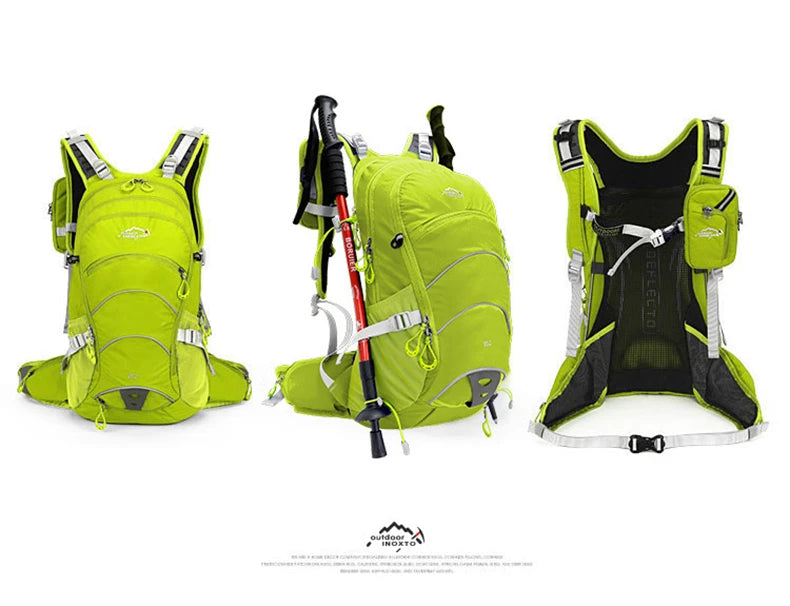 INOXTO Bicycle Bike Bags 20L Portable Waterproof Road Cycling Water Bag Outdoor Sport Climbing Pouch Hydration Backpack