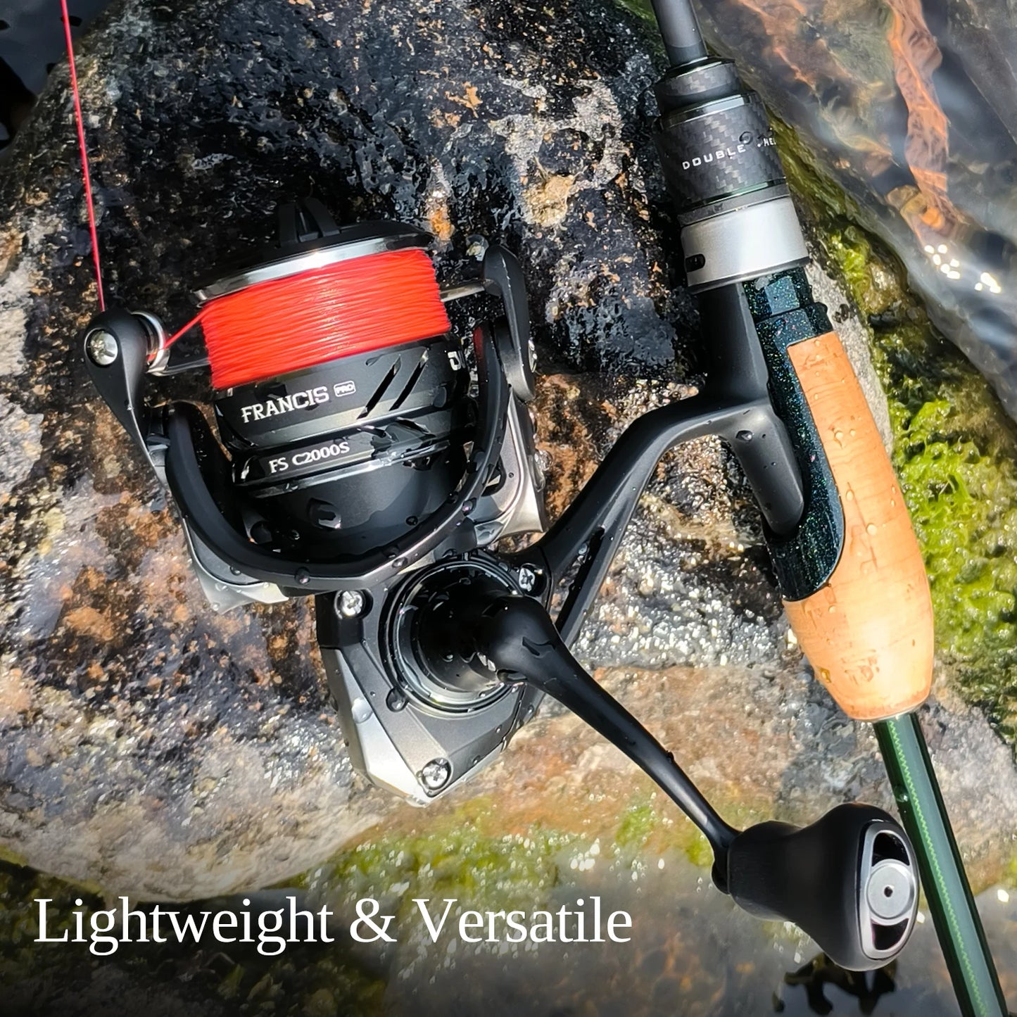 TSURINOYA  Spinning Fishing Reel FRANCIS FS PRO 800S 1000 C2000S 2500S 3000M 4000M 158g Shallow Spool Versatile Long Cast Bass