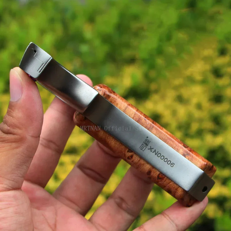 Stainless Steel Slingshot with Flat Rubber Band Hunting Catapult Accessories Outdoor Sports High Quality