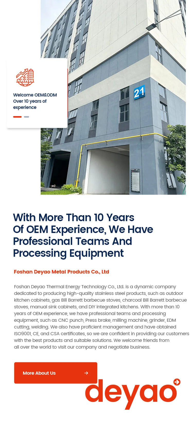 Factory Supply Outdoor Kitchen Professional Stainless Steel 4 Burner Built-in BBQ Gas Grill