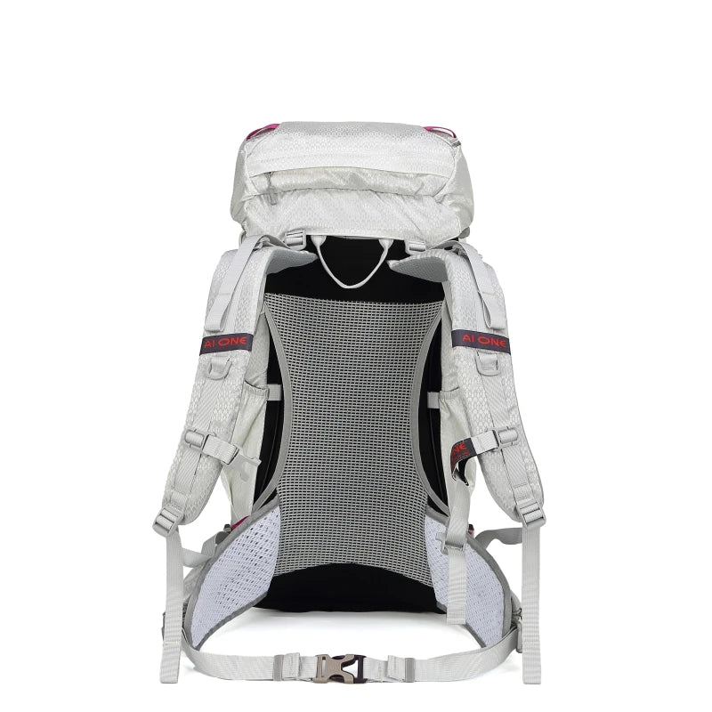 35+5L Expandable Hiking Backpack Lightweight Water-Resistant Trekking Bag with Breathable Back System Outdoor Camping, Travel