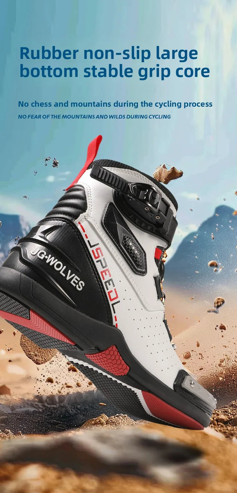 New locomotive shoes summer breathable non-slip wear-resistant riding boots outdoor riding Boots For Motorcycle 47