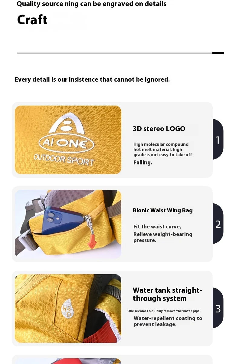 Aione 40L Outdoor Hiking Backpack for Men Sports Climbing Bag Camping Mountaineering Bag Travel Trekking Motorcycle Rucksack