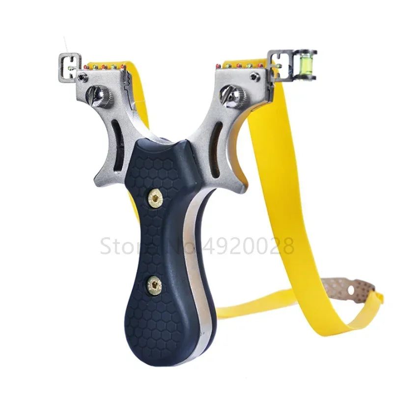 Stainless Steel Outdoor Slingshot Large Strong Rubber Band Shooting Catapult Hunting Tire Tactical Game Toy Bow