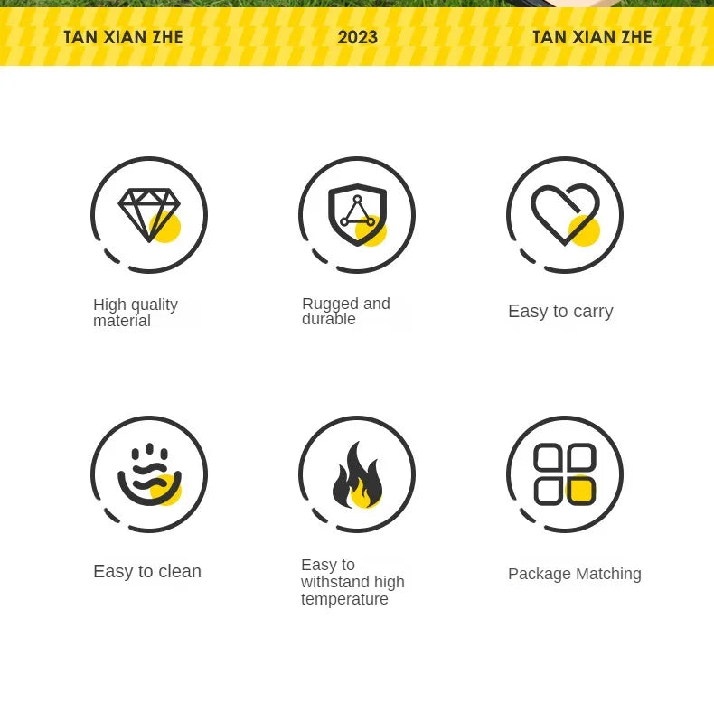 Collapsible BBQ Grill Outdoor Portable Charcoal Fire Pit Full Set no Smoke Carbon Roast Meat for Home