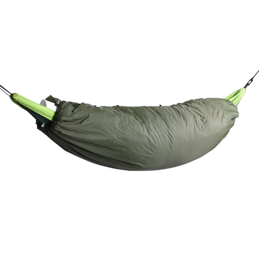 Outdoor Camping Hammock Warm Cover Camping Single Comfortable Hammock Sleeping Bag Autumn and Winter Warm Hanging Bedspread