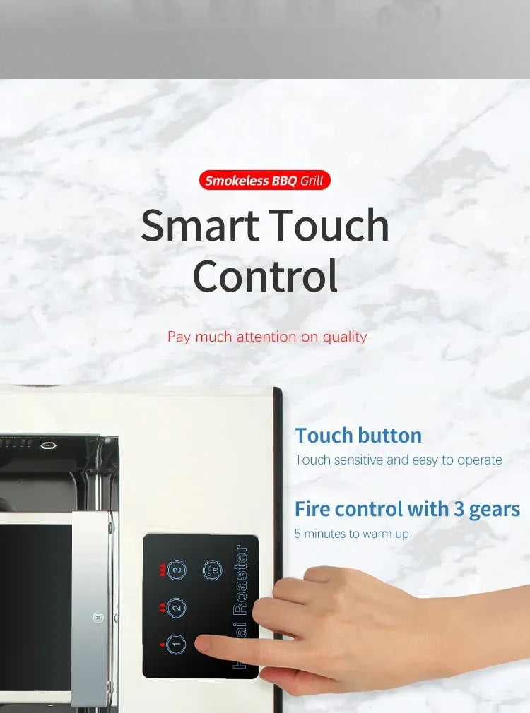 Gourmet Barbecue Grill New Design Kbbq Electric Grills Korean Smokeless Tables Electric BBQ Grill