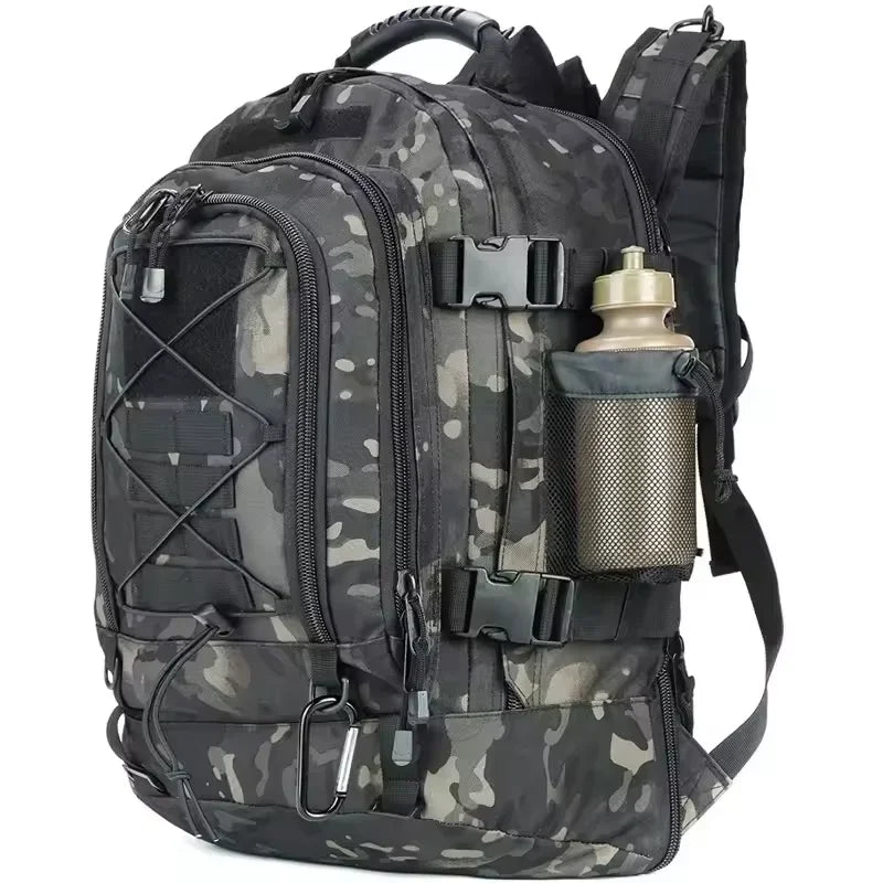 60L Military Tactical Backpack Army Molle Assault Rucksack Outdoor Travel Hiking Rucksacks Camping Hunting Mochila Hombre
