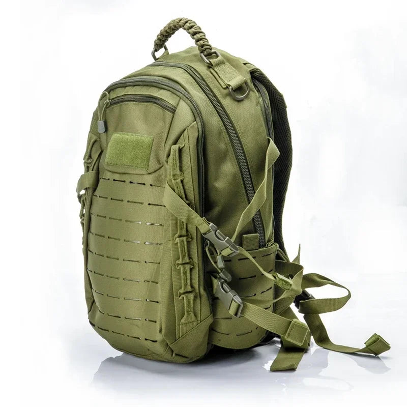 Outdoor Militar Tactical 25L Nylon Oxford Cloth Waterproof Both Shoulders Backpack Unisex Hiking Travel Camping Climbing Package