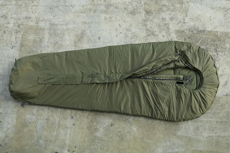 Emersongear Blue Label Cold Peak Polar Sleeping Bag Tactical Bunting Hunting Training Milsim Hiking Outdoor Sports Nylon OD