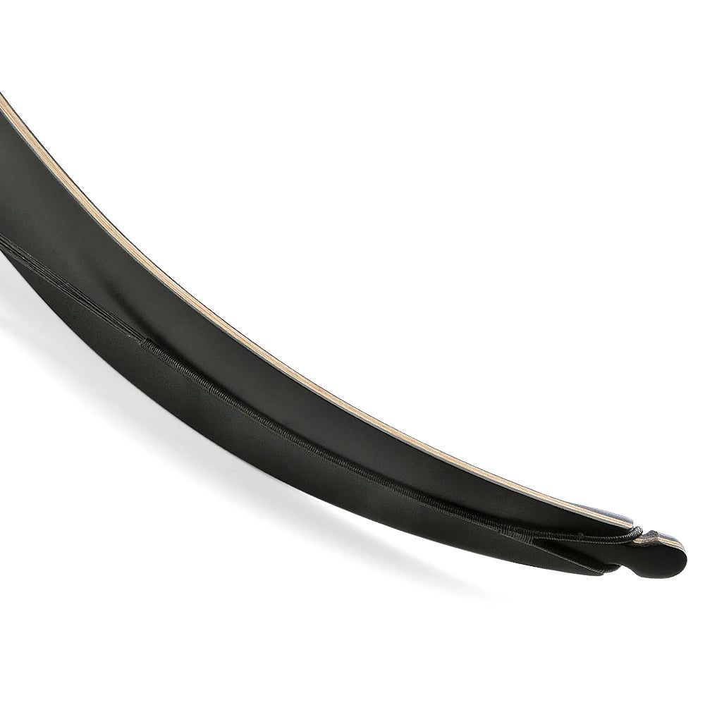 60inch Black Hunter Recurve Bow Right/Left Hand Traditional Beauty Hunting Reflection Bow And Arrow Outdoor Shooting Wooden Bow