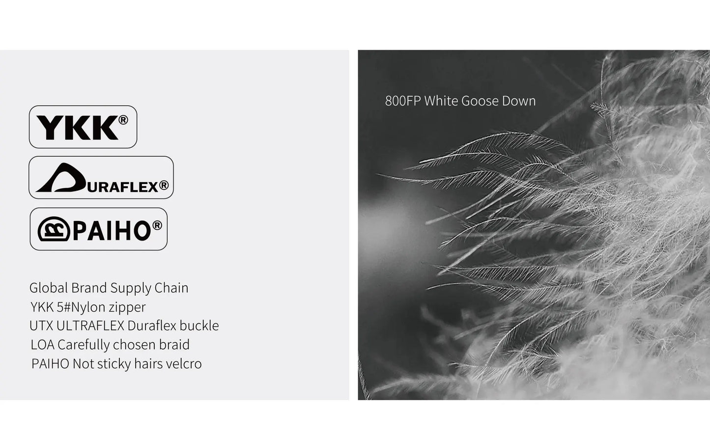 AEGISMAX G Series Adult Outdoor Camping Ultralight Mummy Stype Down Sleeping Bag 800FP Goose Down