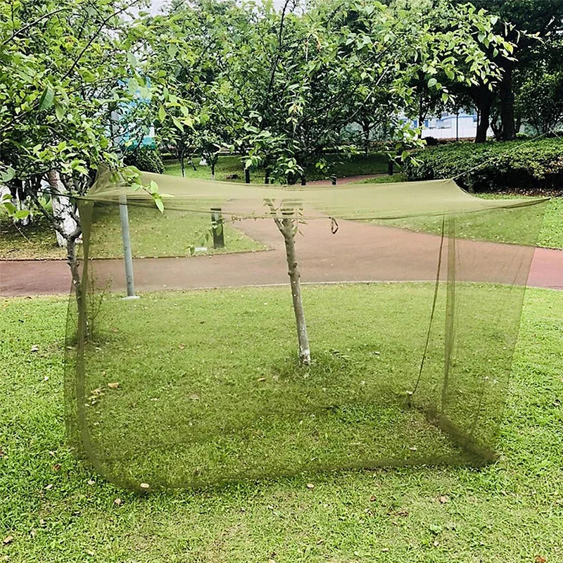 Camping Tent Net Outdoor Net For Camping Hiking Backpacking nti-UV Sunshade Mesh Transparent Cloth Mesh Tent