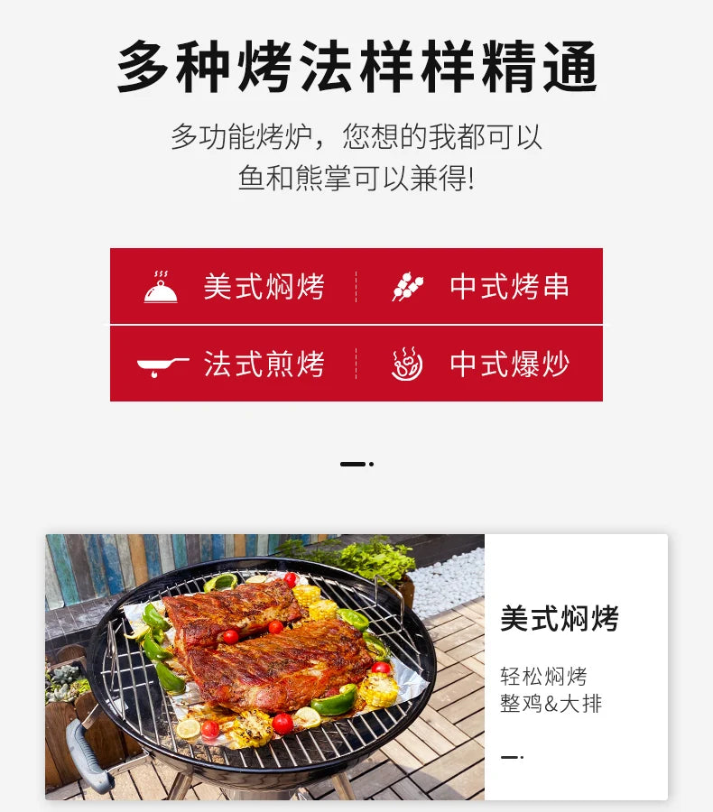 Garden Cookware BBQ Grills Kitchen Camping Portable Kitchen BBQ Grills Brazier Charcoal Barbecue Utensils Queimar O Forno LLBB