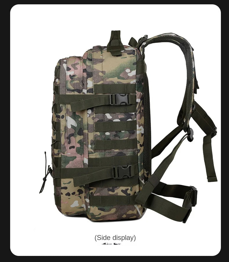 Tactical Camouflage Backpack Molle Hunting Backpacks Waterproof Camping Hiking Hunting Trekking Climbing Outdoor Bags Rucksack