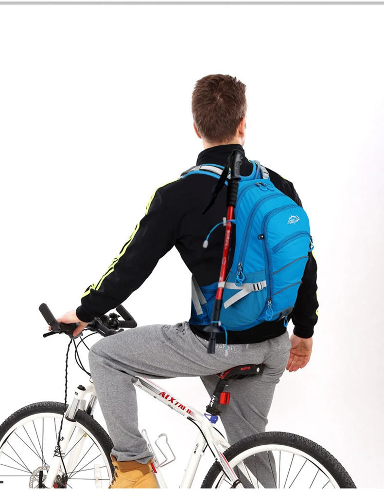 INOXTO Bicycle Bike Bags 20L Portable Waterproof Road Cycling Water Bag Outdoor Sport Climbing Pouch Hydration Backpack