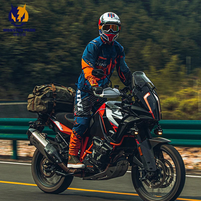 Boots for Motorcyclist Man Wear-Resistant Men and Momen For 4 Season Botas De Moto Motorcycle Shoes Riding boots Breathable