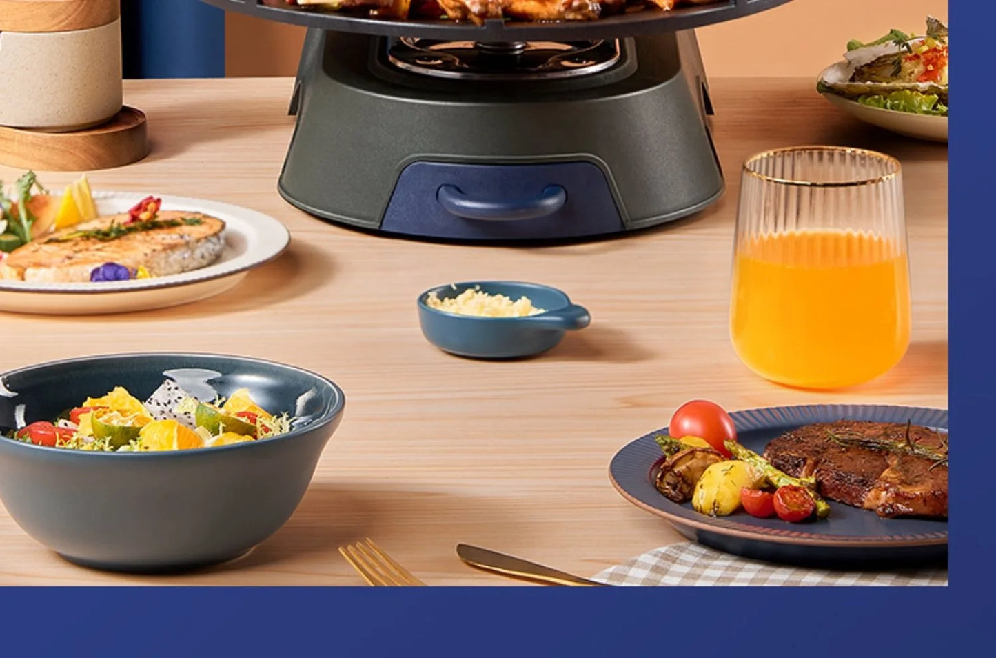 Automatic Transfer Smokeless Electric Grill Electric Grill Pan Infrared Grill Pan Light Wave Stove Barbecue Magic Lamp