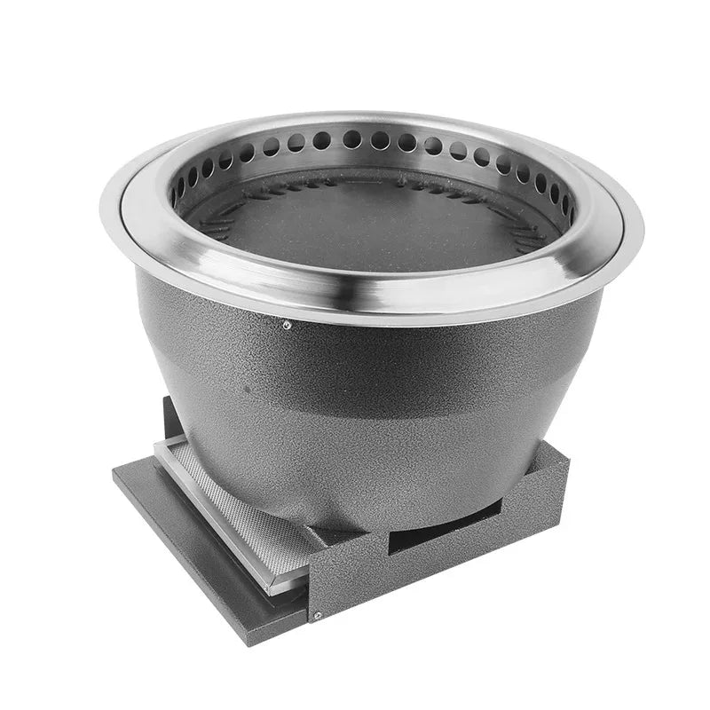 Restaurant Electric Korean Japan BBQ Grill Stove Barbecue Smokeless Japanese Embedded Yakiniku Table Korean Electric BBQ Grill