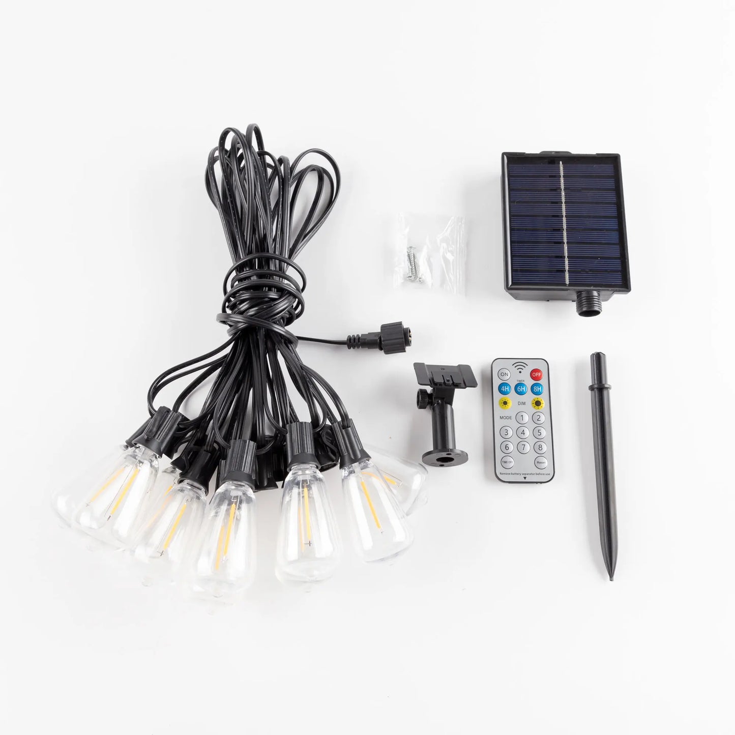 ST38 Solar String Light Outdoor Garland Led Waterproof  Shatterproof Solar String Lights for Outside Camping Yard Party Decor