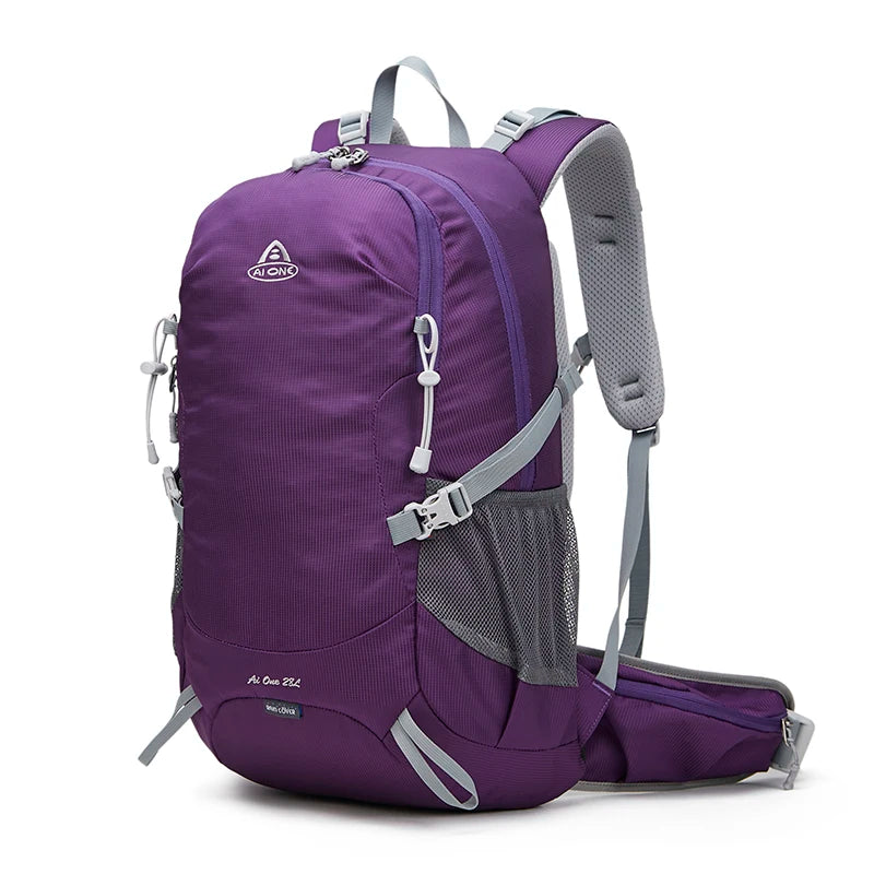 28L Hiking Backpack Men Sports Climbing Bags Waterproof Camping Daypack with Rain Cover Travel Mountain School Backpack Women