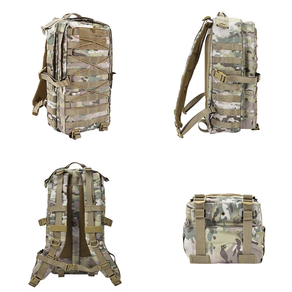 New Outdoor Sport Camping Backpack Field Survival Hiking Backpack Multifunctional Multi-camo Hunting BackPack